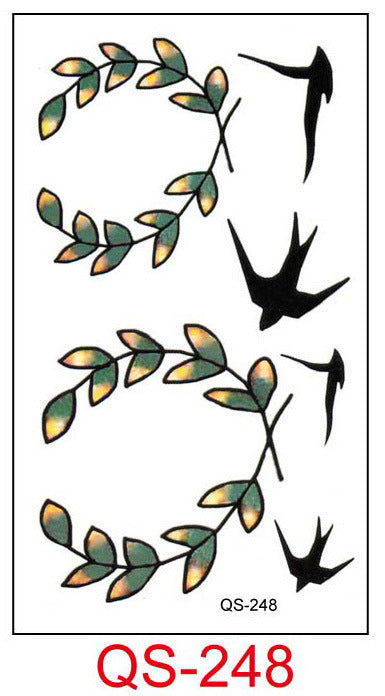 Cartoon Temporary Tattoos - Cat and Harajuku Designs - view 30