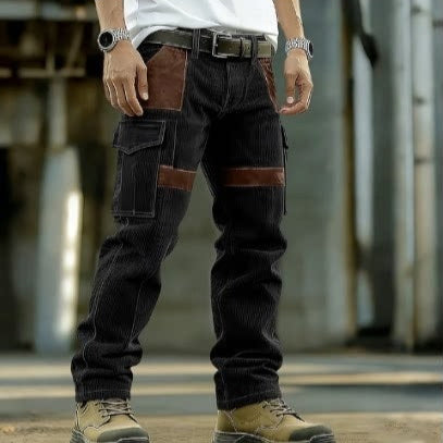 Men's Vintage Punk Workwear Pants - view 5