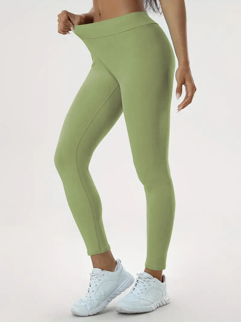 High-Waist Slim Yoga Pants – Sculpting Stretch Fitness Leggings - product image 4