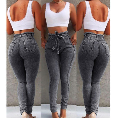 Fringe Hem Denim Jeans – Women’s Boho Frayed Straight Leg Jeans - product image 5