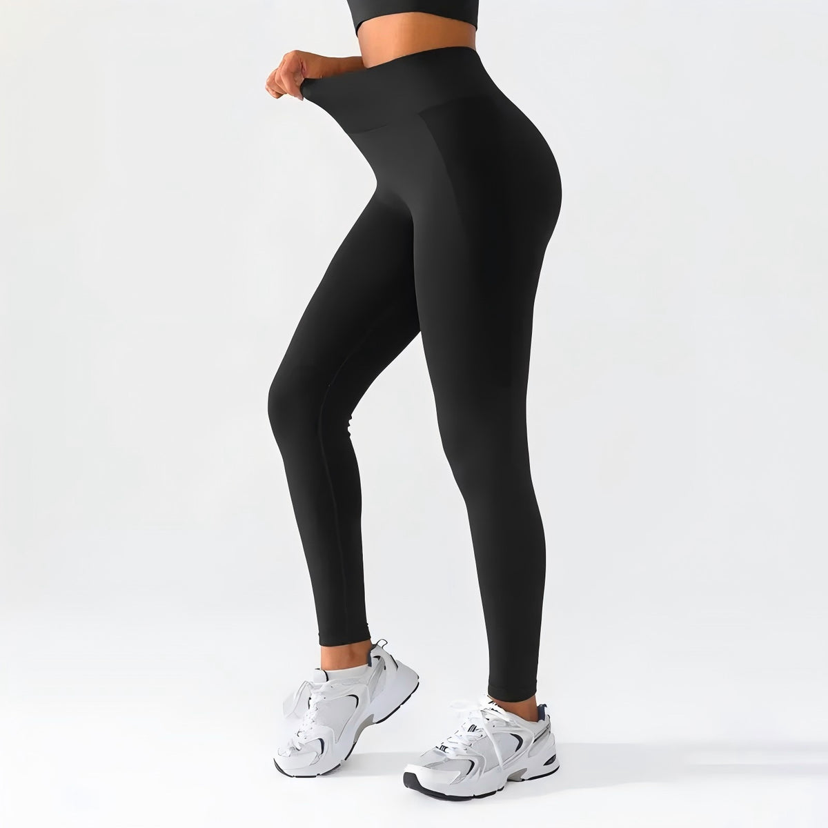Women's High-Waisted Seamless Yoga Pants - view 9