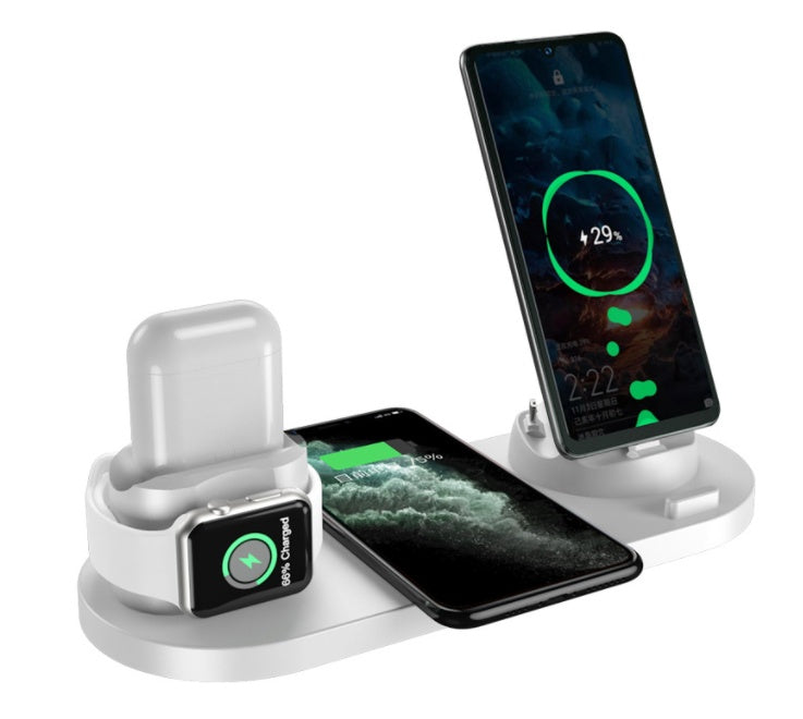 6-in-1 Wireless Charging Station – 10W/15W Fast Charge for iPhone, Watch & More - product image 10