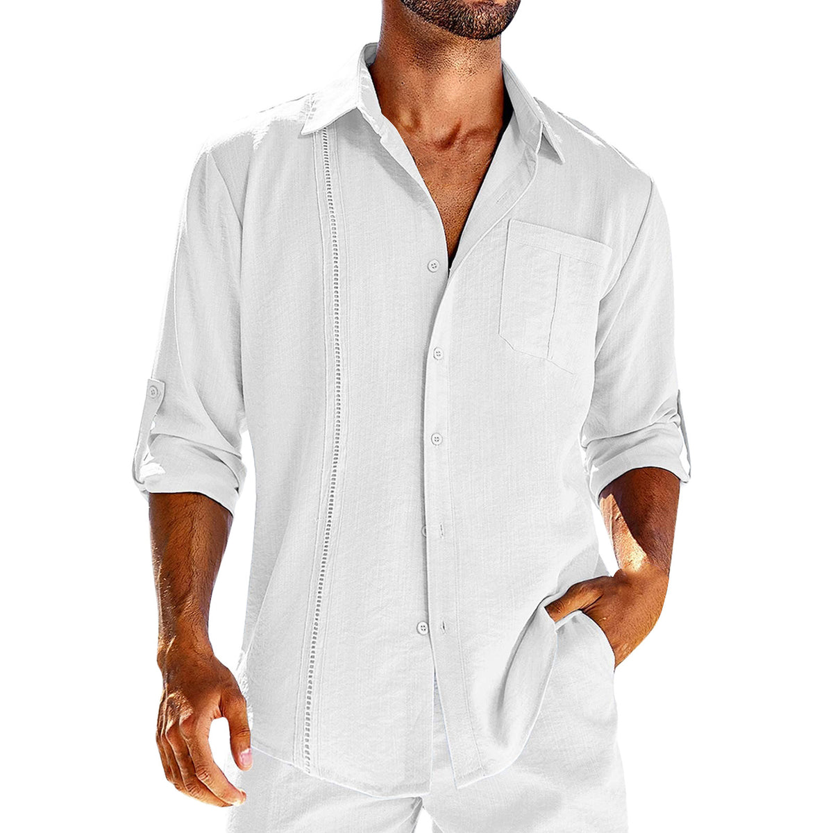 Men's Long Sleeve Polo Shirt - product image 6