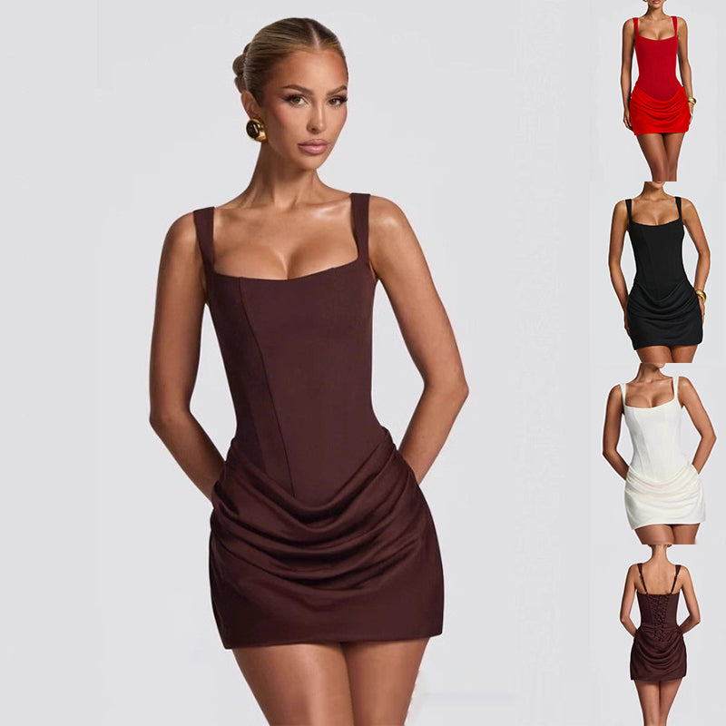 Sleeveless Corset Mini Dress for Parties & Weddings - product image 1