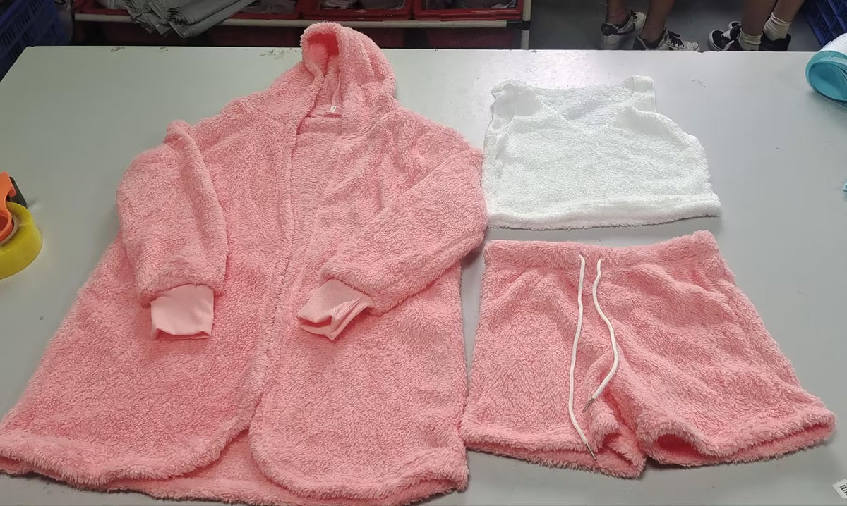3-Piece Velvet Pajama Set - product image 3