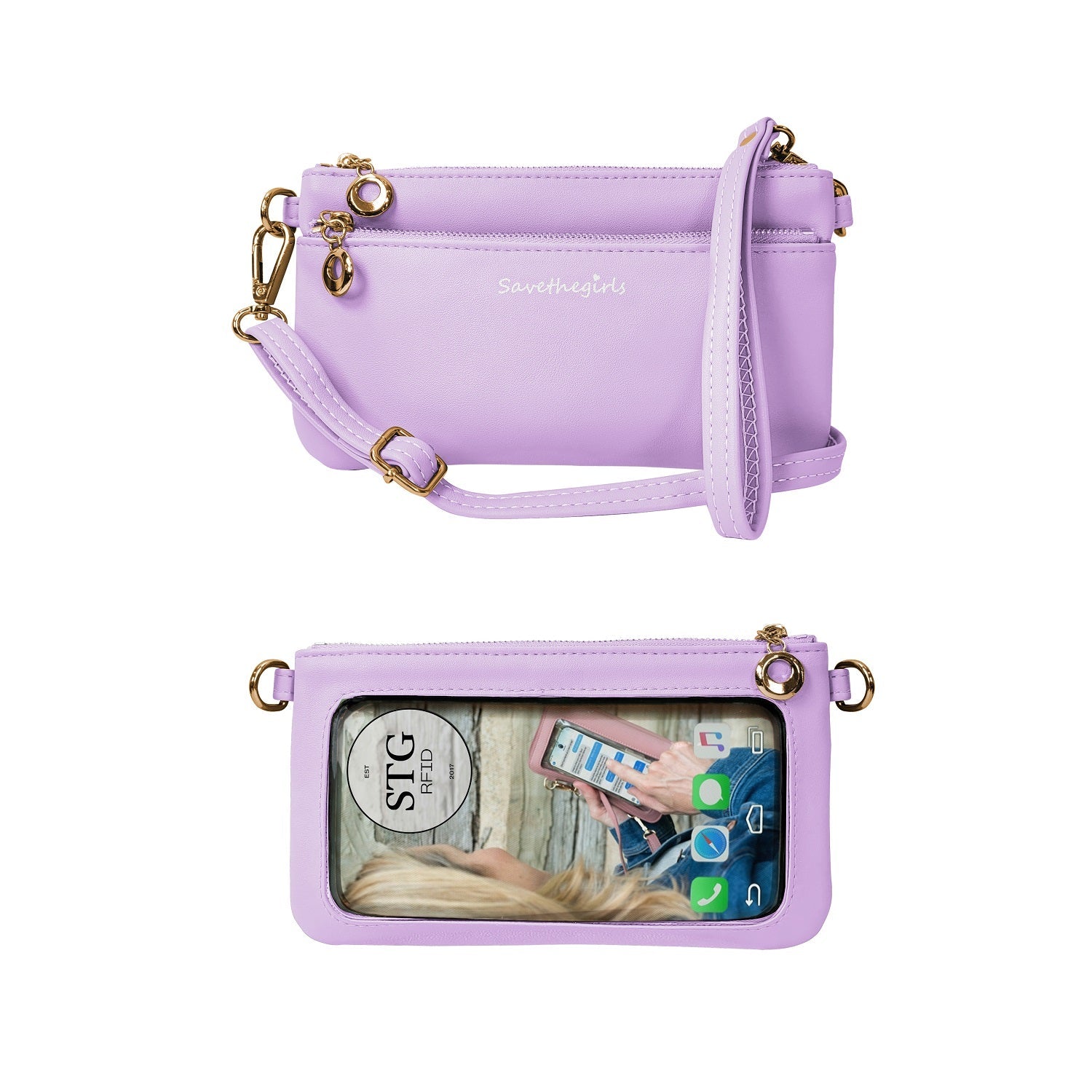 Bella RFID Touch Screen Purse