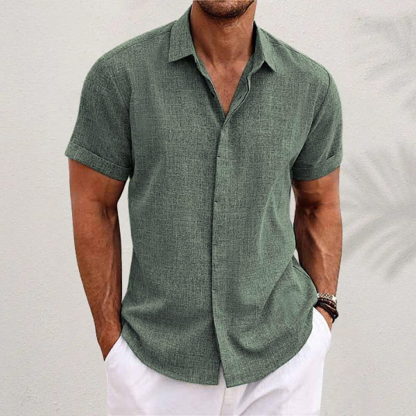 Men's Loose Linen Short-Sleeve T-Shirt - product image 13