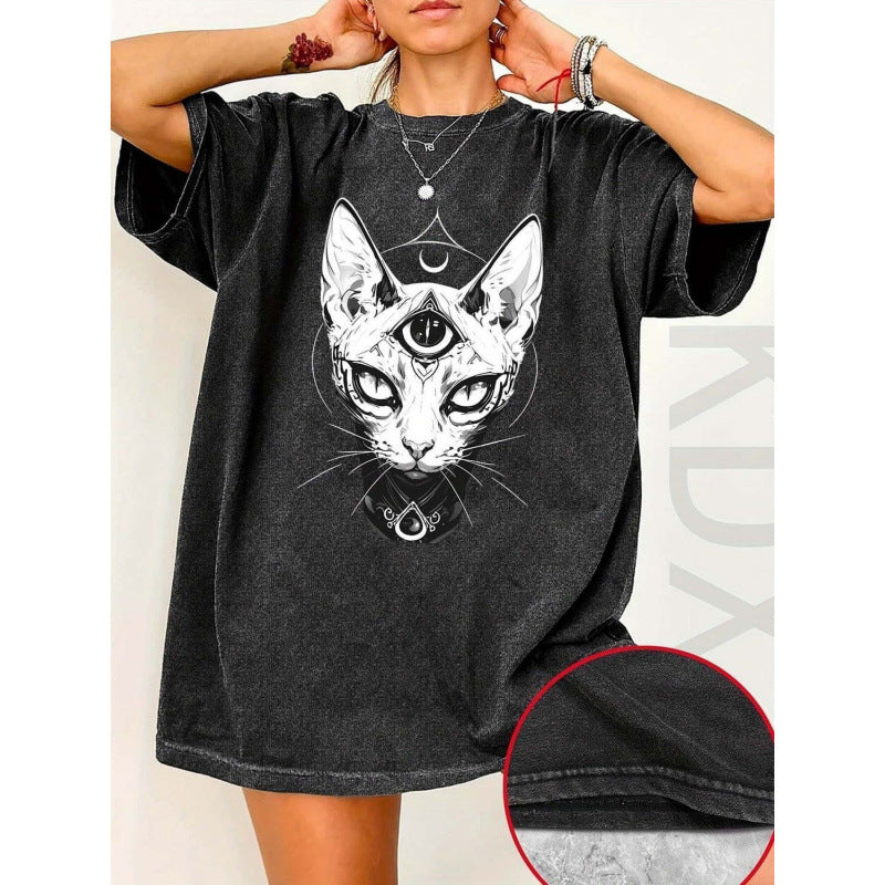 Men's Washed Black Distressed T-Shirt - product image 2