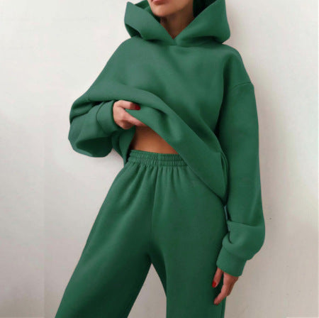 Cozy Hoodie & Jogger Two-Piece Tracksuit – Women’s Casual Lounge Set - product image 12