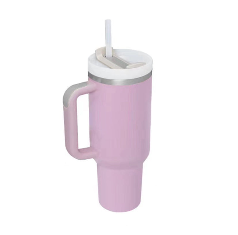 40 oz Insulated Tumbler with Handle & Straw - product image 23