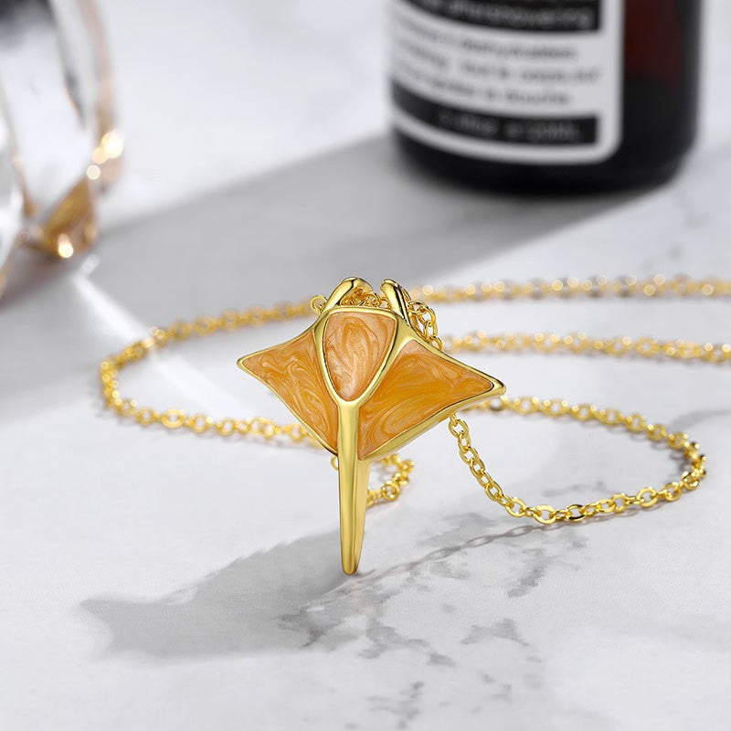 Manta Ray Pendant Necklace - product image 2