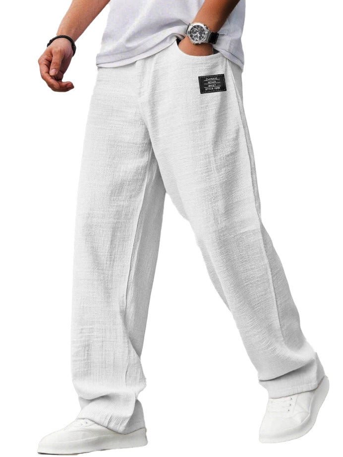 Men's Relaxed Straight-Leg Drawstring Pants - image 9