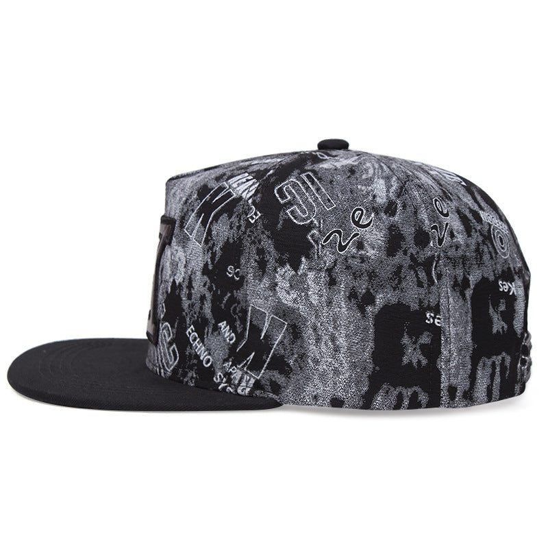 K Letter Adjustable Cotton Baseball Cap - image 3