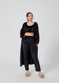 3-Piece Lounge Set – Crop Top, Wide-Leg Pants & Cardigan - product image 11