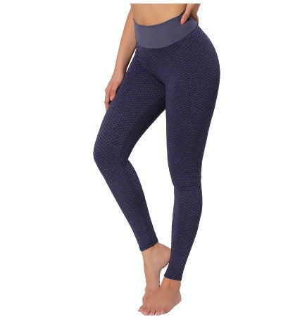 High-Waist Plaid Leggings – Seamless Yoga & Gym Pants - product image 23
