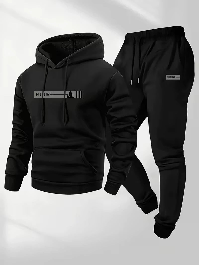 Women's Fleece-Lined Hoodie & Pants Set - image 3
