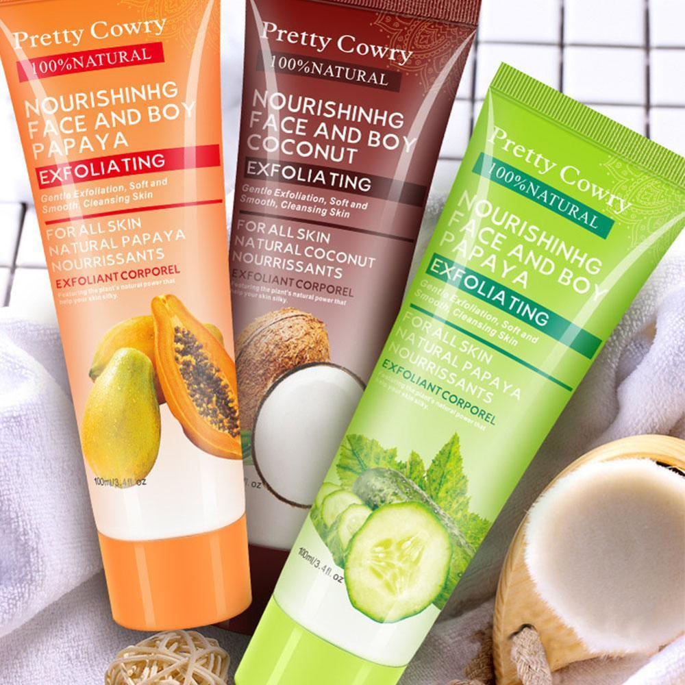 Facial Exfoliating Gel â€“ Coconut, Cucumber & Pawpaw