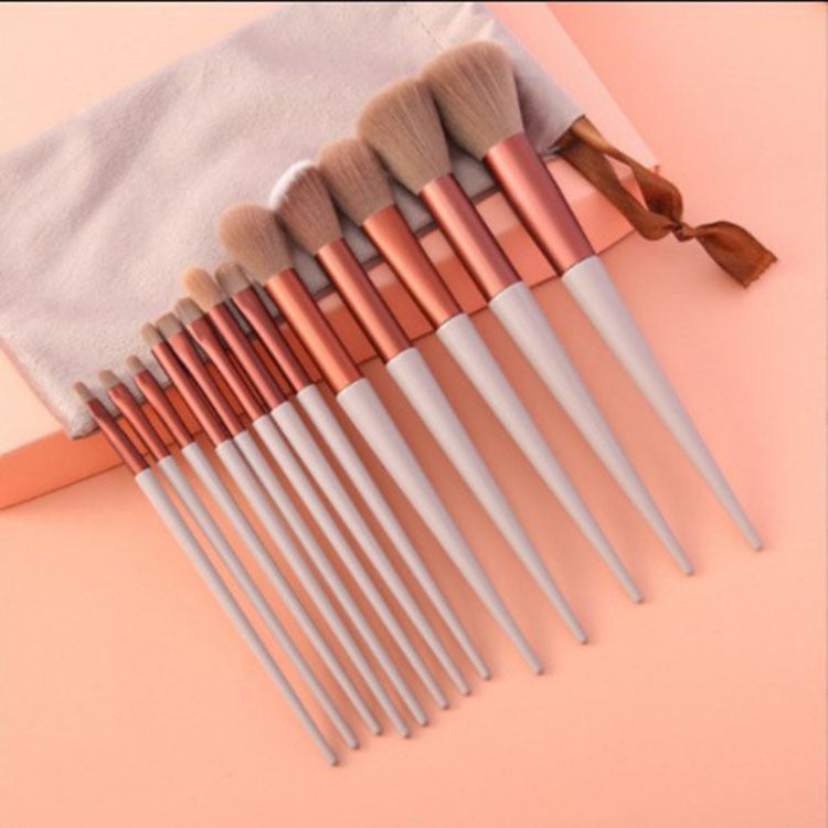 13-Piece Makeup Brush Set for Face & Eyes - view 15