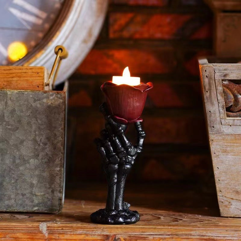 Vintage Rose Resin Candle Holder - product image 5
