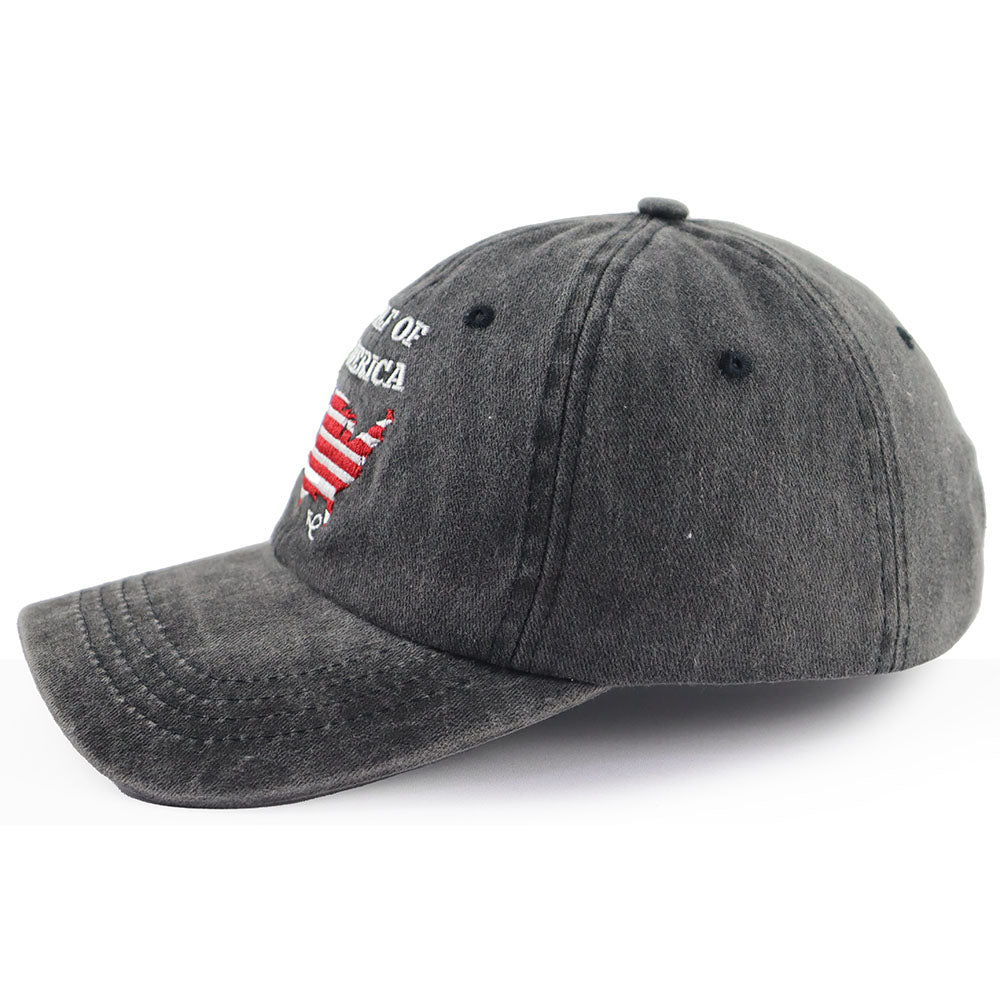 Gulf of America Adjustable Washed Black Hat - view 8