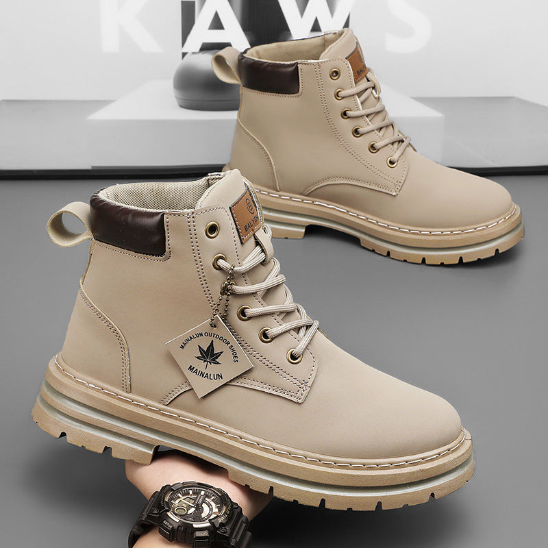 Men's British-Style Lace-Up Martin Boots - product image 8