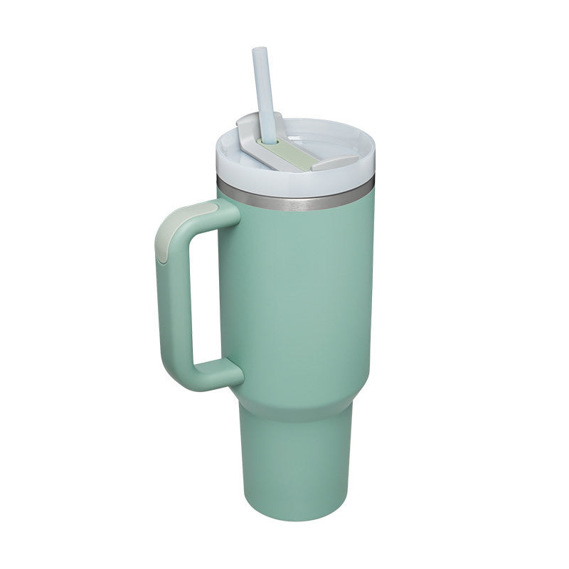 40 oz Insulated Tumbler with Handle & Straw - product image 18