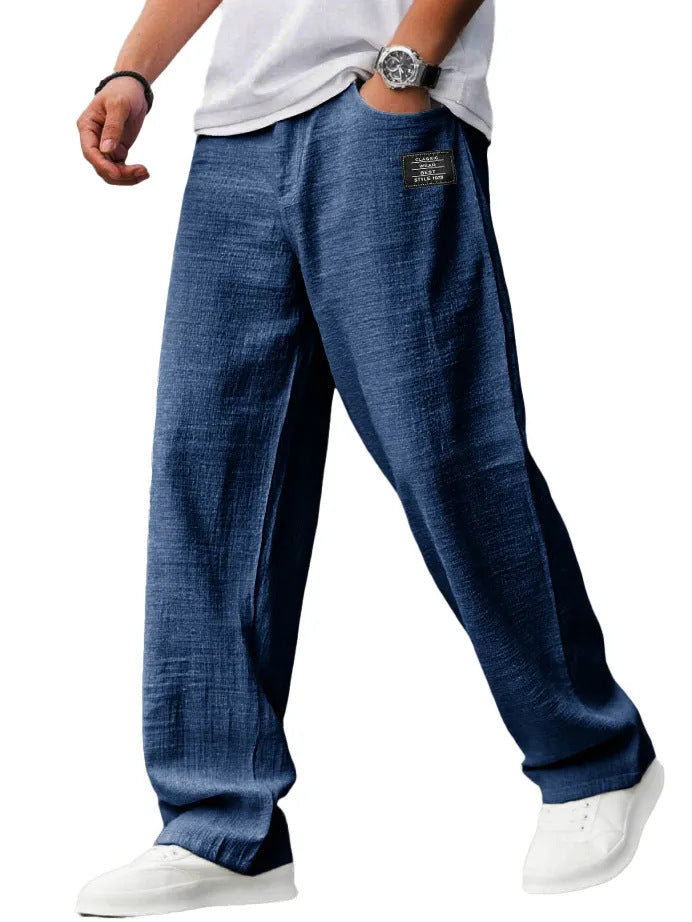 Men's Relaxed Straight-Leg Drawstring Pants - image 14