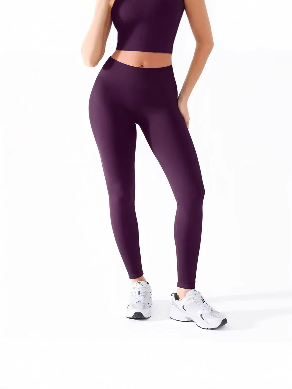 Women's High-Waisted Seamless Yoga Pants - view 6