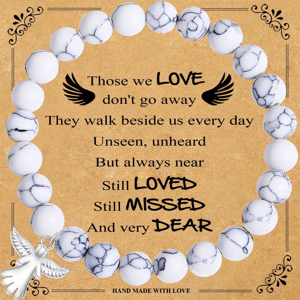 Angel Pendant Crystal Bracelet - product image 9