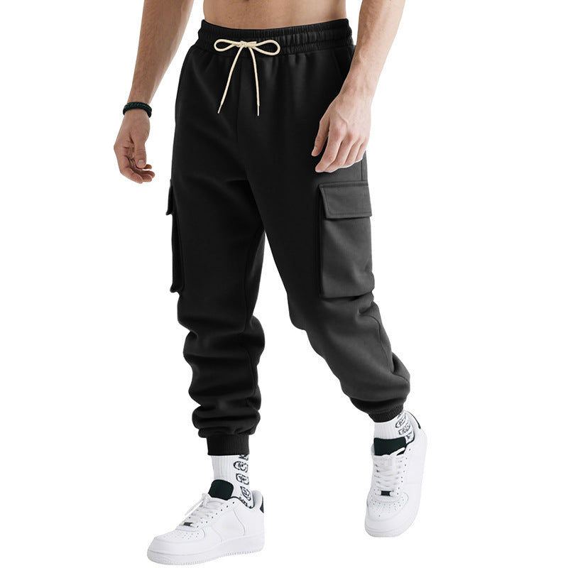 Men's Loose-Fit Multi-Pocket Pants - image 10