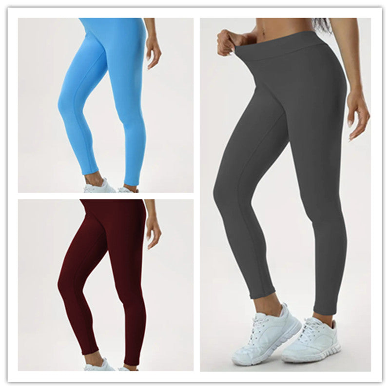 High-Waist Slim Yoga Pants – Sculpting Stretch Fitness Leggings - product image 2