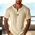 Men's Relaxed Fit Solid Color Short Sleeve T-Shirt - product image 1