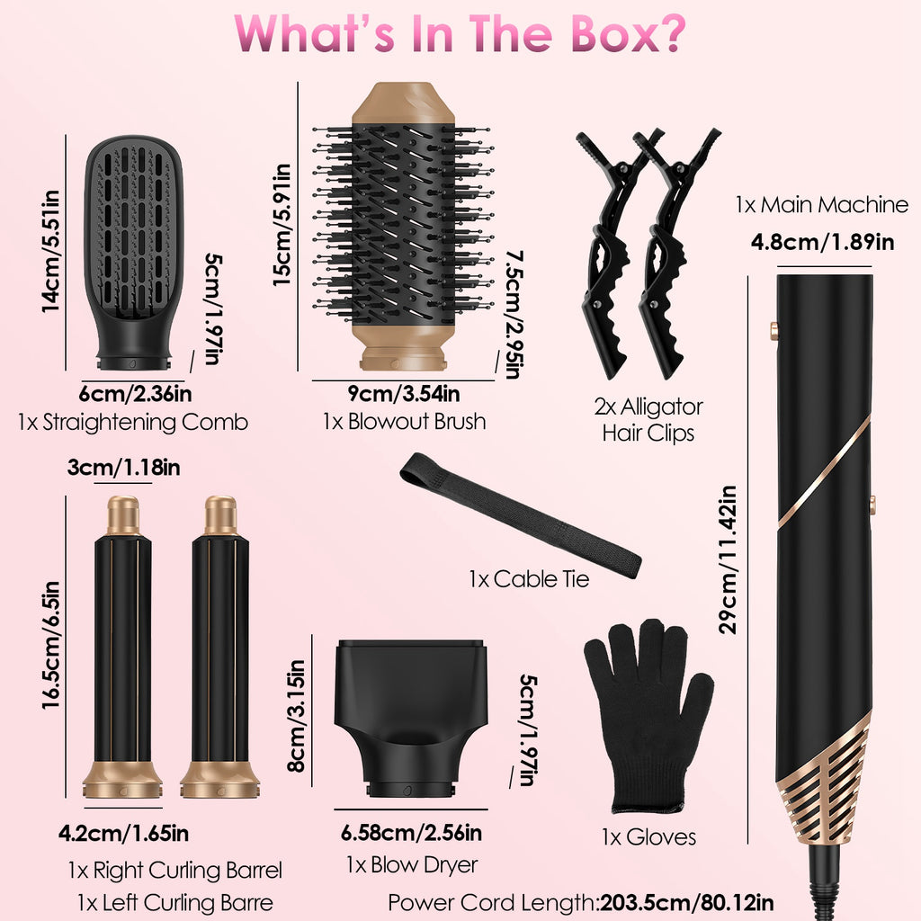 5-in-1 Air Styler & Hot Air Brush Set - product image 8