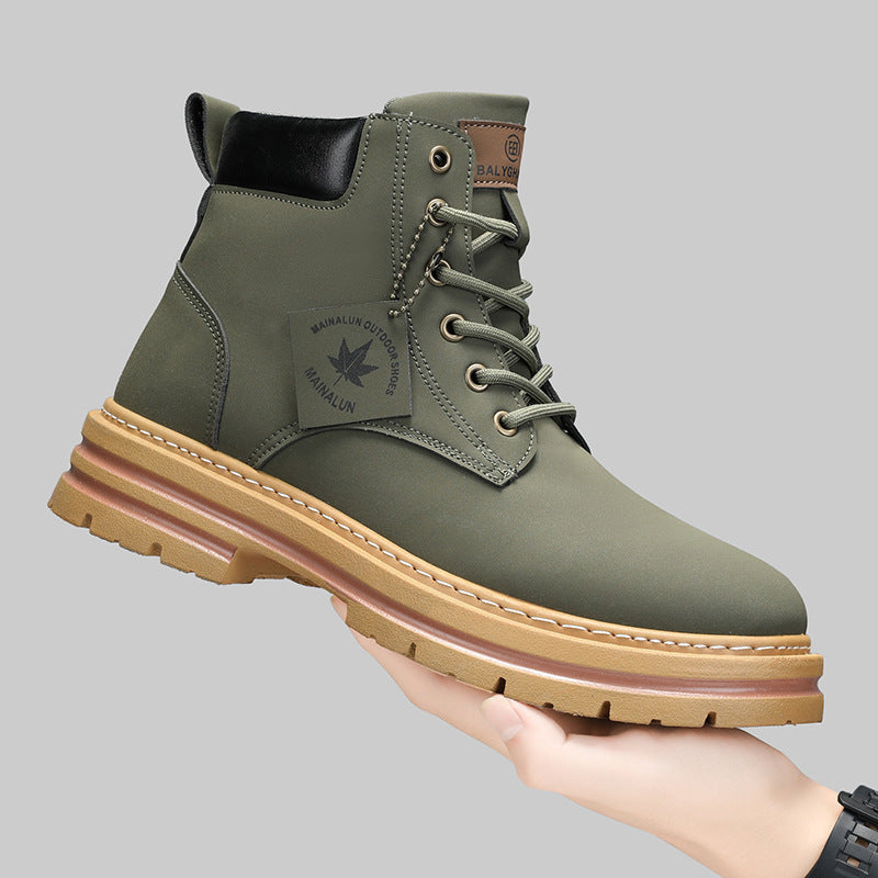 Men's British-Style Lace-Up Martin Boots - product image 6