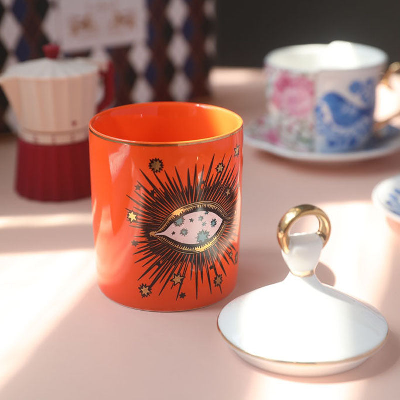 Big Eyes Aromatherapy Candle Holder Candle Cup Candle Jar Storage - view 3