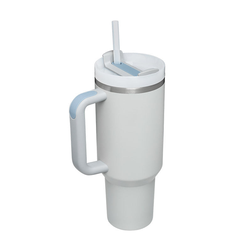 40 oz Insulated Tumbler with Handle & Straw - product image 19