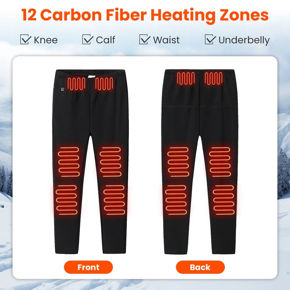 Unisex USB Heated Pants - 12 Heating Zones - image 11