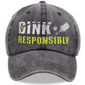 Embroidered pickleball baseball cap - view 7