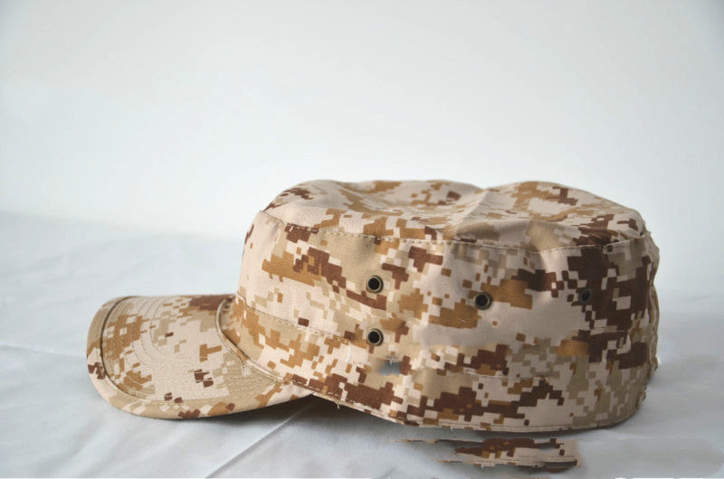 Camouflage Military-Style Cotton Blend Cap - product image 2