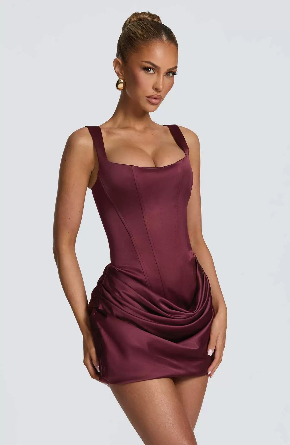 Sleeveless Corset Mini Dress for Parties & Weddings - product image 6