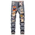 Men's Stretchy Slim Straight Pants