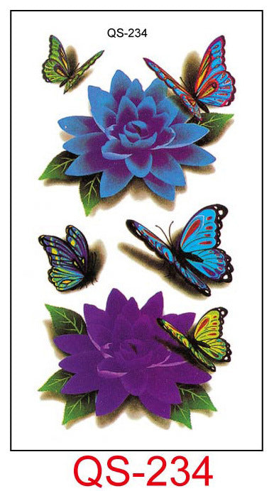 Cartoon Temporary Tattoos - Cat and Harajuku Designs - view 19