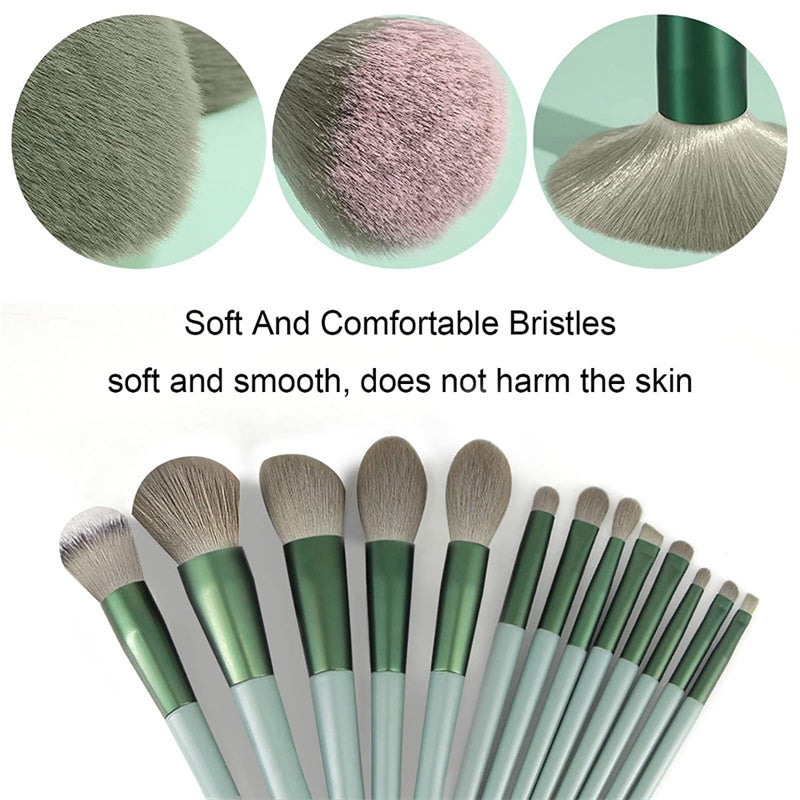 13-Piece Makeup Brush Set for Face & Eyes - view 7