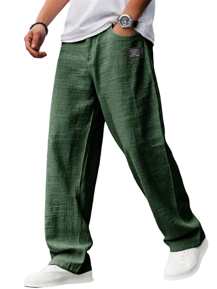Men's Relaxed Straight-Leg Drawstring Pants - image 12