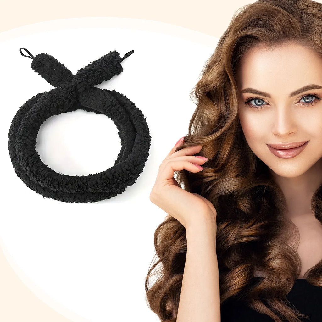 Heatless Satin Hair Curler for Overnight Waves - product image 7