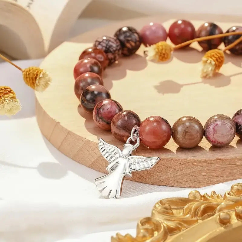 Angel Pendant Crystal Bracelet - product image 4