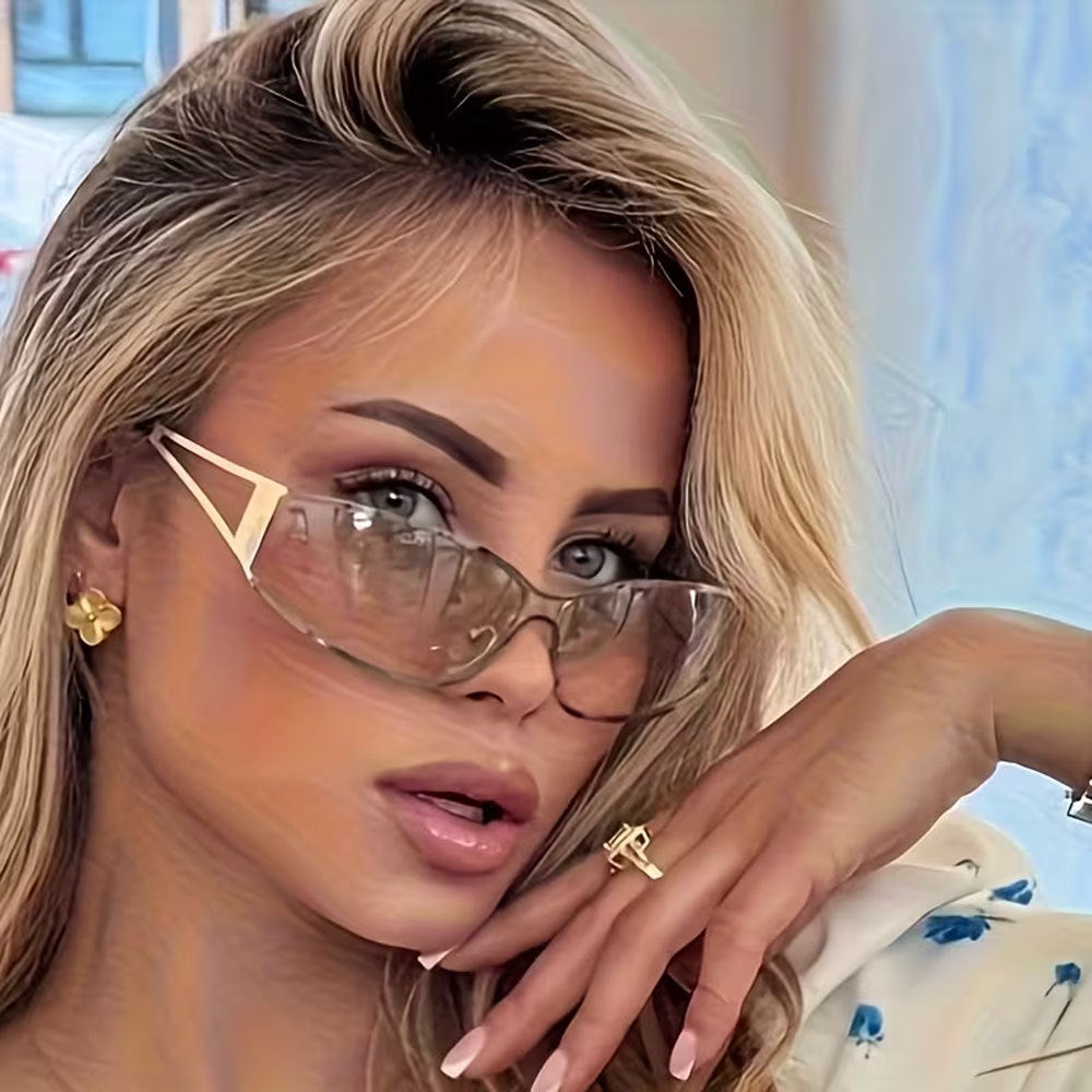 Women's Y2K Hollow-Frame Sunglasses - view 5
