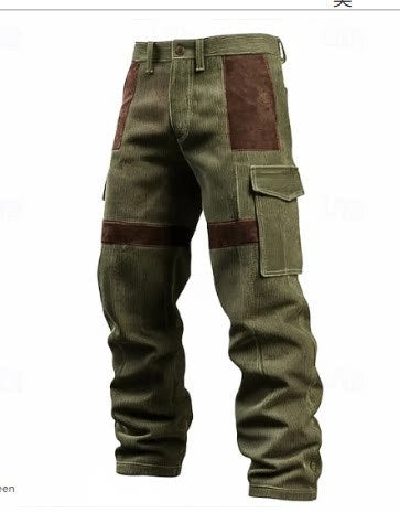 Men's Vintage Punk Workwear Pants - view 2