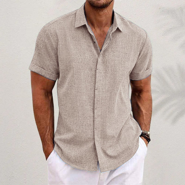 Men's Loose Linen Short-Sleeve T-Shirt - product image 15