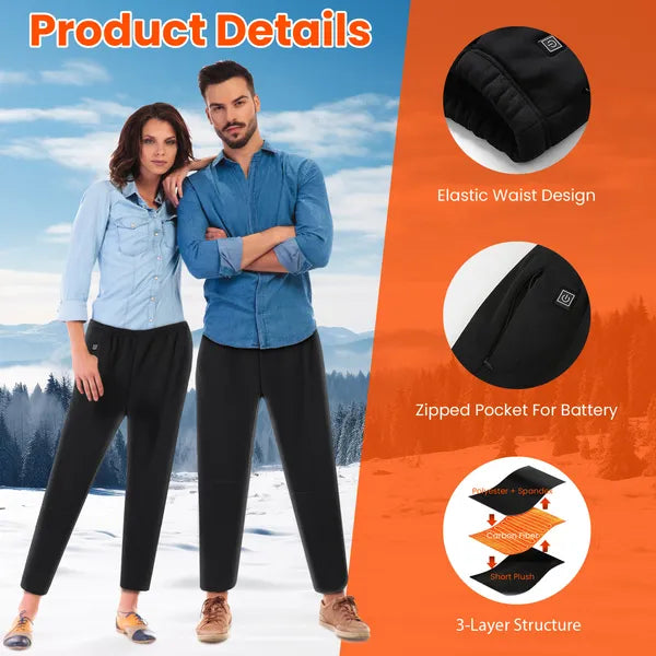 Unisex USB Heated Pants - 12 Heating Zones - image 8